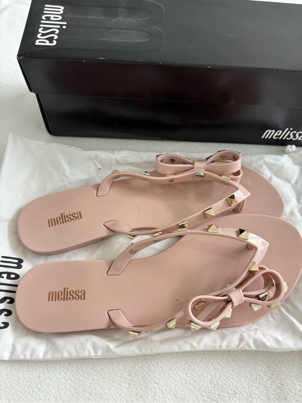 Nude Pink Jelly Sandals